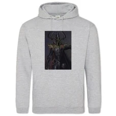 Hoodie with Print Warhammer Hero Print - 2XL grey