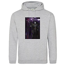 Hoodie with Print Warhammer Print Hero - 2XL grey
