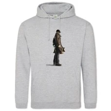 Hoodie with Print Watch Dogs Man Hero - 2XL grey