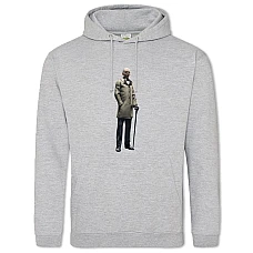 Hoodie with Print Watch Dogs Old Man Hero - 2XL grey