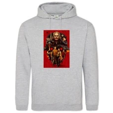Hoodie with Print Wolfenstein Universe - 2XL grey