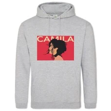 Hoodie with Print Camila Cabello 2 - 2XL grey