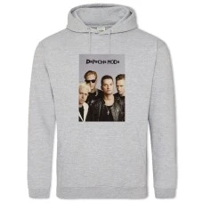 Hoodie with Print Depeshe Mode - 2XL grey