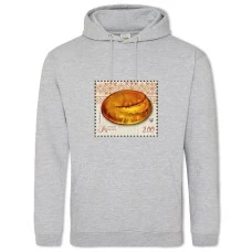 Худі з принтом Марка Паляниця - 2XL сірий
