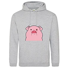 Худі з принтом Скарбничка З Мультфільму - 2XL сірий
