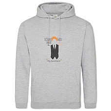 Худи с принтом Эд Ширан - 2XL серый