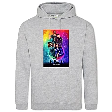 Hoodie with Print Coldplay 2 - 2XL grey
