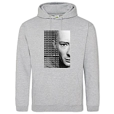 Худі з принтом Радіохед 2 - 2XL сірий