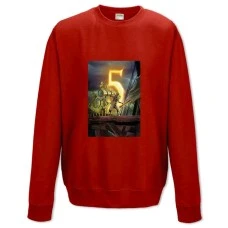 Sweatshort with Print 9 Nine Fifth - XS  red