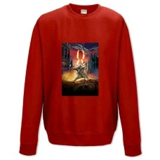 Sweatshort with Print 9 Nine Eighth - XS  red