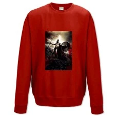 Sweatshort with Print 300 Spartans Theme Print - XS  red