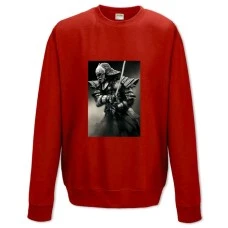 Sweatshort with Print 47 Ronin Hero - XS  red