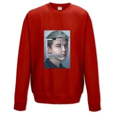 Свитшот с принтом 13 Причин Почему Алекс - XS красный