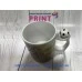 Cup with a soccer ball on the handle