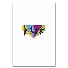 Notebooks A5 with print Youth Day Four Colors -