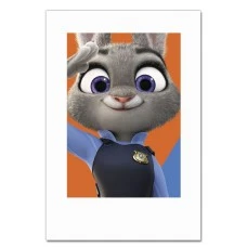 Notebooks A5 with print Zootopia Judy Hopps -