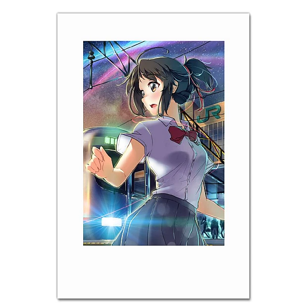 Notebooks A5 with print Your Name Mitsuha -