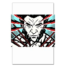 Notebooks A5 with print X-Men Wolverine Art -
