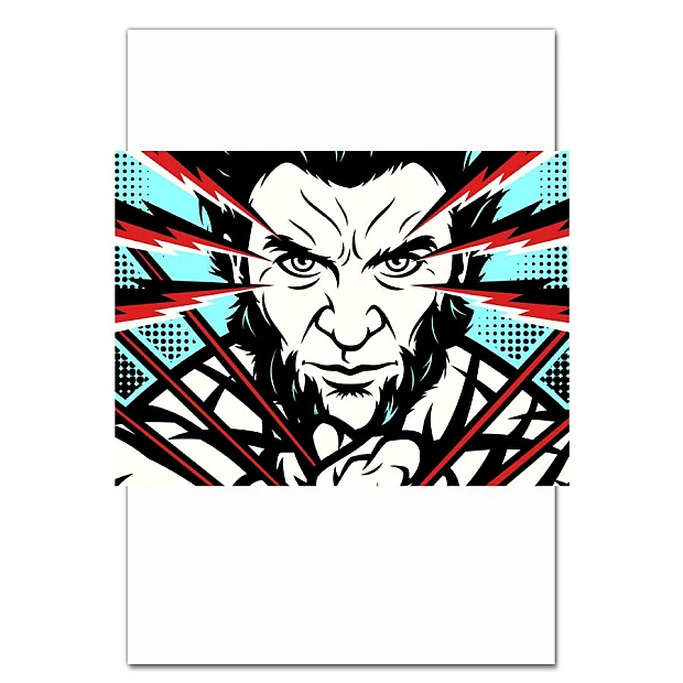 Notebooks A5 with print X-Men Wolverine Art -