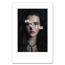 Notebooks A5 with print 13 Reasons Why Hannah Hero -