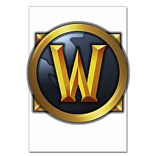 Notebooks A5 with print World Of Warcraft Logo -