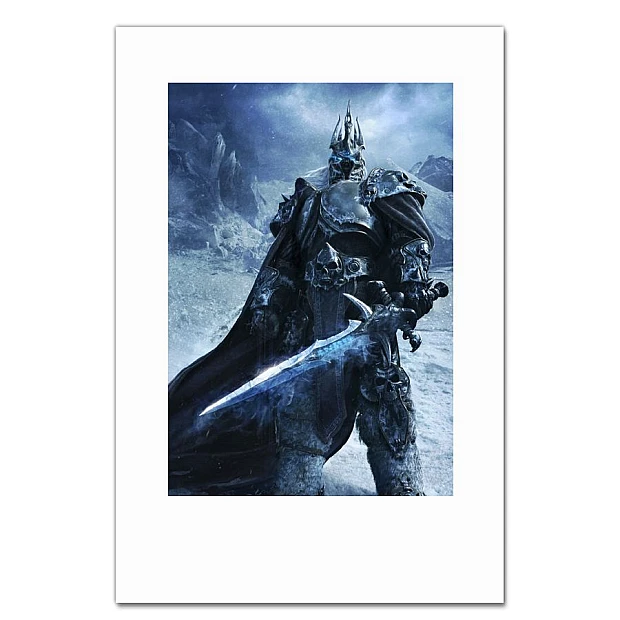 Notebooks A5 with print World Of Warcraft Lich King -