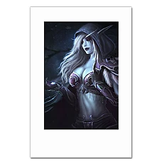 Notebooks A5 with print World Of Warcraft Sylvanas Windrunner Girl -