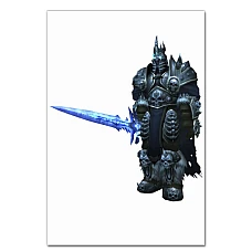 Notebooks A5 with print World Of Warcraft Lich King Hero -