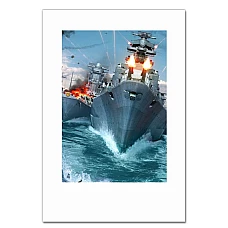 Notebooks A5 with print World Of Warships Print -