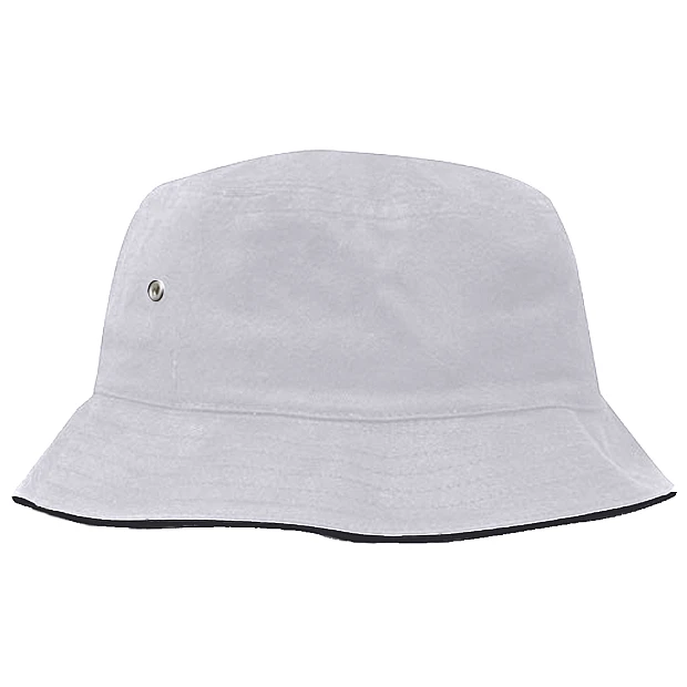 Panama with print - L/XL white