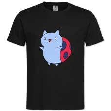 TAdventure Time Ladybug -shirt with Print Adventure Time Ladybug - 2XL black