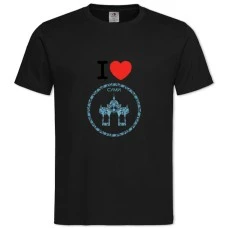 Футболка с принтом Суммы - 2XL черная