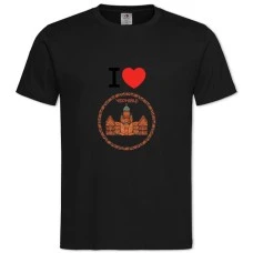 Футболка с принтом Черновцы - 2XL черная