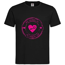 TValentine's Day Print Key To Heart -shirt with Print Valentine's Day Print Key To Heart - 2XL black