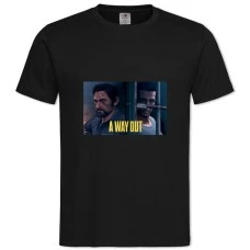 TA Way Out Of The Game Episode 5 -shirt with Print A Way Out Of The Game Episode 5 - 2XL black