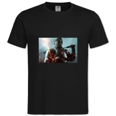 TA Soldier With A Grenade -shirt with Print A Soldier With A Grenade - 2XL black