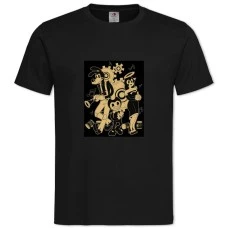 TBandy Heroes Of The Game -shirt with Print Bandy Heroes Of The Game - 2XL black