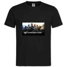 Футболка с принтом Шесть Солдат - 2XL черная