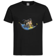 TAladdin With Jasmine -shirt with Print Aladdin With Jasmine - 2XL black