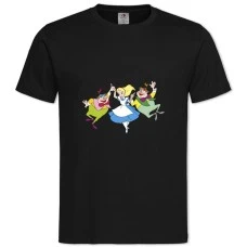 TAlice In Wonderland And Friends -shirt with Print Alice In Wonderland And Friends - 2XL black
