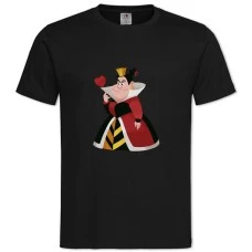 TAlice In Wonderland Red Queen -shirt with Print Alice In Wonderland Red Queen - 2XL black