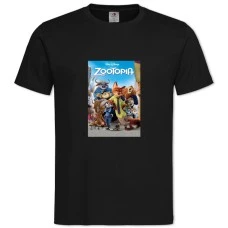 TZootopia Universe -shirt with Print Zootopia Universe - 2XL black