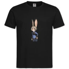 TZootopia Judy -shirt with Print Zootopia Judy - 2XL black