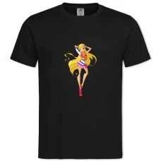 TWinx Club Stella Girl -shirt with Print Winx Club Stella Girl - 2XL black