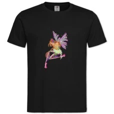 TWinx Club Beautyful Flora -shirt with Print Winx Club Beautyful Flora - 2XL black