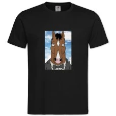 TBojack Horseman Costume -shirt with Print Bojack Horseman Costume - 2XL black