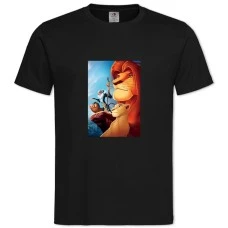 TThe Lion King Main Theme -shirt with Print The Lion King Main Theme - 2XL black