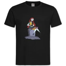 TThe Nightmare Before Christmas Princess -shirt with Print The Nightmare Before Christmas Princess - 2XL black