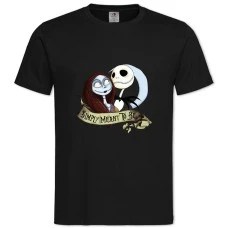 TThe Nightmare Before Christmas Love -shirt with Print The Nightmare Before Christmas Love - 2XL black