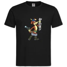 TButtermilk Ball And Hare -shirt with Print Buttermilk Ball And Hare - 2XL black